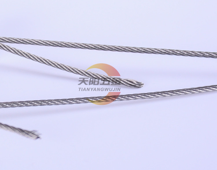 304不锈钢软细钢丝绳0.6mm0.8mm1mm1.2mm1.5mm2.