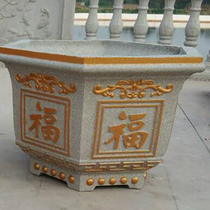 Flower pot mold homemade creative large extra large bottom grout cement making artifact New model strong and convenient