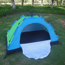 Outdoor single tent ultra light 1 person automatic quick opening set wild tent rain color color automatic tent