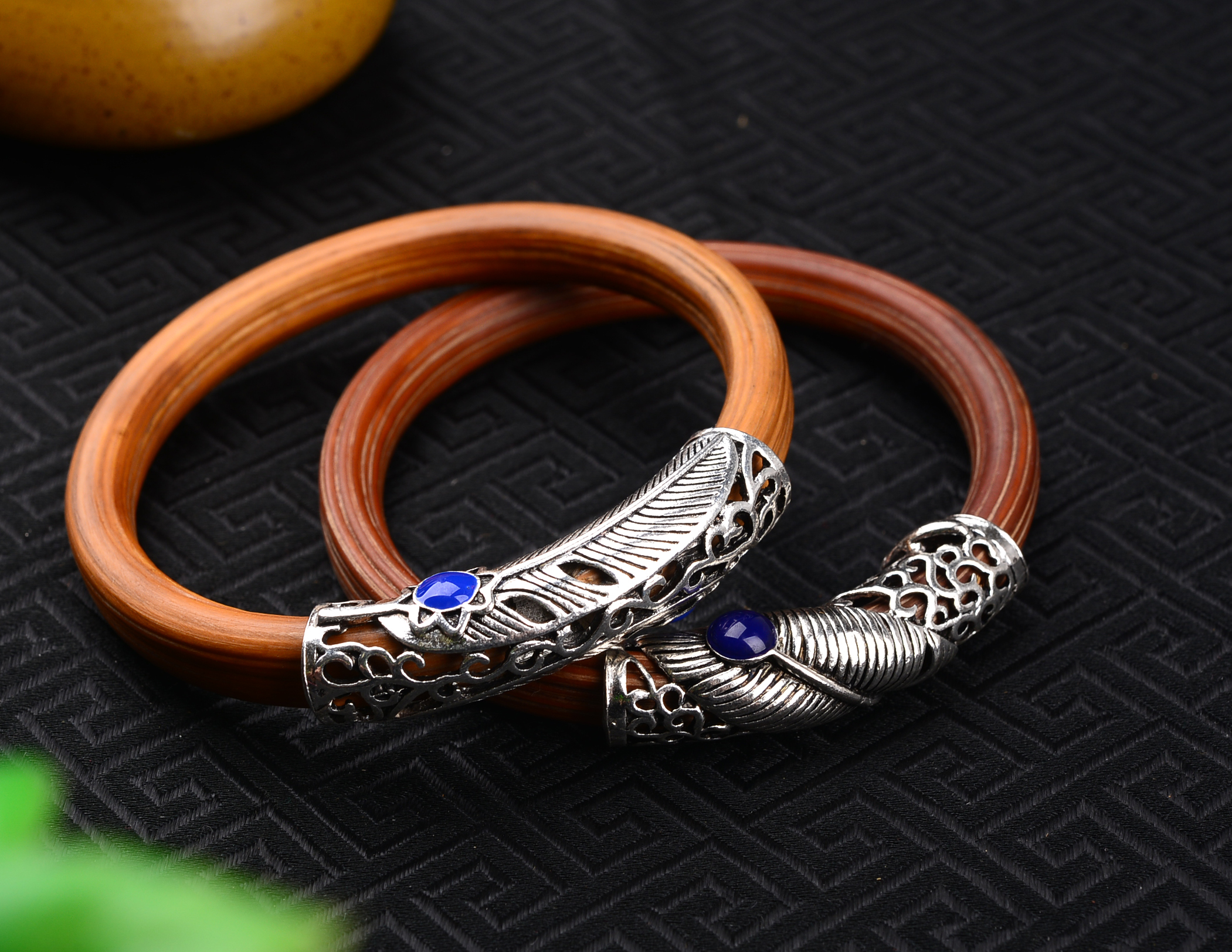 送父母纯天然西藏云南野生鸡血藤金刚藤的手镯男款女款手环饰礼品_7折