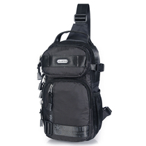 2021 new chest bag trend waterproof canvas shoulder bag chest Bag Mens slanted back shoulder shoulder multifunctional personality