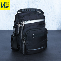 Men Skew Satchel Mobile Phone Bag Mini Hand Single Shoulder Backpack Casual Han Version Waterproof Vertical MOVEMENT PACKET FEMALE TIDE