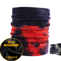 Fifth-generation warm and cold-proof headgear winter outdoor sports fleece headscarf scarf for men and women multi-function thick hat scarf