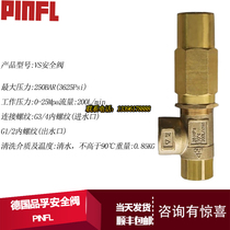 Zhonglian Heavy industry Xugong Fulong Ma Chengli washing sweeper Pipe dredging car washing machine High pressure plunger pump safety valve