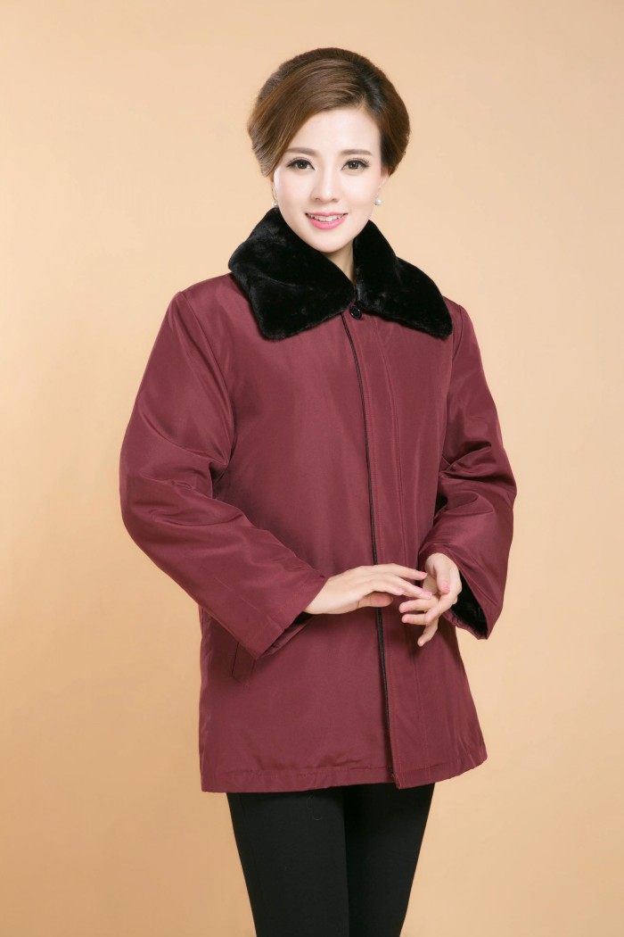 活面尼克服羔羊羊皮毛一体女士中老年羊皮袄内胆定做加