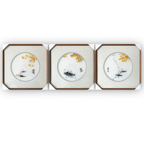 Su embroidery finished Yan Yu Jiangnan handmade embroidery 1 -- 4 silk boutique embroidery ginkgo leaf boat hand embroidery