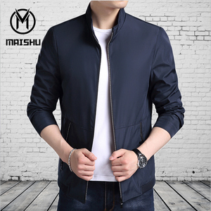 新款男士外套秋冬季修身外衣服牛仔男装韩版潮2018新款青年薄夹克