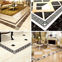 Corridor floor tiles Decorative self-adhesive threshold tile lines Living room waveguide line stickers Skirting line Wall stickers Waterproof wear-resistant