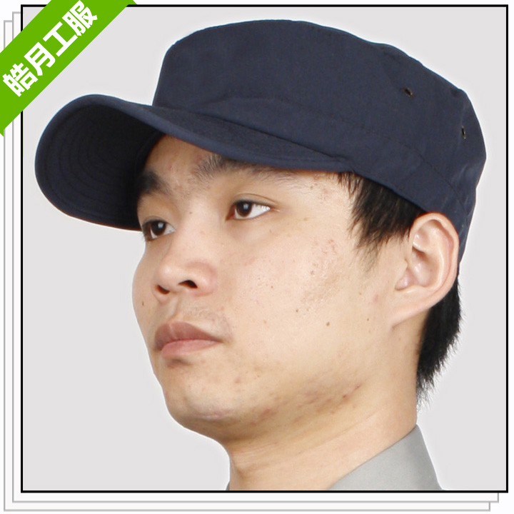 2011新式保安鸭舌帽训练帽保安遮阳帽保安布帽保安夏装便帽作训帽