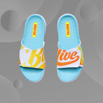 Li Ning Slippers Mens 2021 New Anti Woody Tide Magic Sticker Summer Outwear Cool Drag Sports Sandals ABTR007