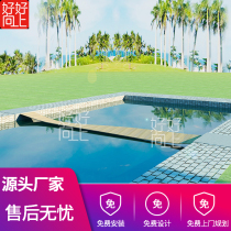 Large-scale water network red bridge expansion equipment Ecological Park company team building adventure swing bridge break through the project manufacturers