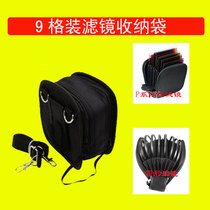 Filter lens containing finishing pack square round lenses portable cashier bag digital camera UVCPL ND lens collection