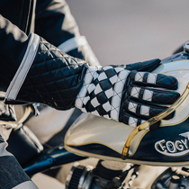 Fulu High Level Line Day-style winter plus suede warm lengthening retro winter Prisoner riding gloves