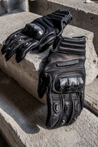 Real Carbon Fiber Retro Spring Autumn Real Mountain Goat Leather Riding Locomotive Moto Gloves