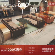 UN commercial bar cleaning bar sofa cafe table and chair combination rest area card seat leisure reception KTV sofa