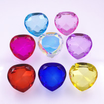 Clear Cabin Childrens Transparent Crystal Glass Loving Diamond Gem toy Little men and women Birthday Gift Reward