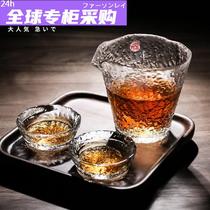 Japan Japan Tsuka Cup handmade hammer glass tea cup road Cup Ishika nitrate imported water Cup