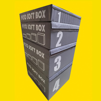 Jumping box four-in-one children's fitness training equipment pommel horse jumping stool software jumping goat bouncing box jumping high box