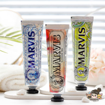 Lower Afternoon Tea Limited) 3 -20 Marvis Marlsee Earl Earl Tea Flower Intertea Tea Smear tea Milk Cover Toothpaste 75ml
