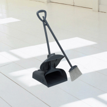 Sweeping tools windproof garbage shovel Broom dustpan combination set Household hotel restaurant folding plastic broom shovel