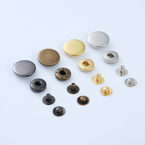 Metal Four-Button Snap Button Jeans Buckle High Quality Copper Seamless Snap Button Down Jacket