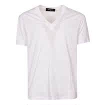 5 6 zhe DSquared2 d er ci fang male 2020 winter New neck T-SHIRT