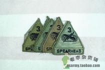 (Original product)BDU dark chapter third Armored Division second-hand