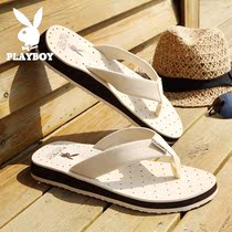 Floral Playboy herringbone drag mens summer brand Outdoor wearing clip-footed slippers mens anti-slip deodorant beach shoe tides