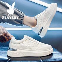 Playboy mens shoes 2022 new trendy shoes spring McQueen white shoes casual skate shoes