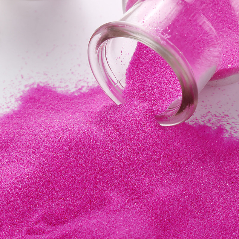 彩沙细沙儿童手工沙画沙漏沙婚庆许愿砂实验蜡烛diy材料彩色沙子