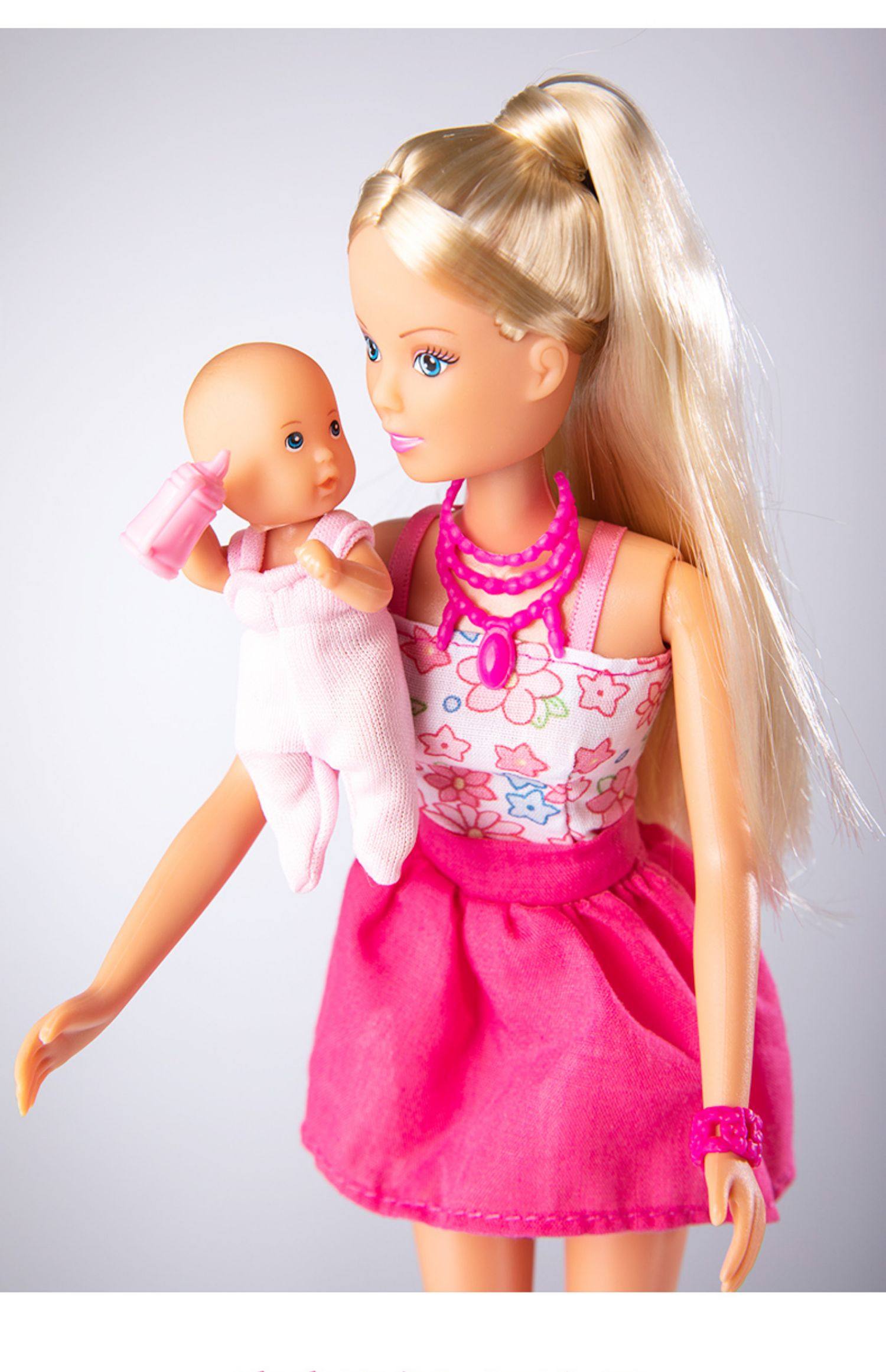 德国正品进口娃娃玩具女孩公主仿真洋娃娃照顾宝宝婴儿推车套装