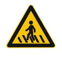 Customised Attention Pedestrian Signs Signs Road Signs Reflective Road Signs Speed Limit 5 Height Limited Wide Vehicles Warning Signs