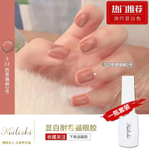 Net Red cream cat eye nail polish 2019 new nail art red brown nail polish pop nude cat eye glue