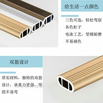 Wardrobe clothes bar hanger Rod hanger Rod support clothes rod flange seat wardrobe inner crossbar aluminum alloy cabinet Rod hardware accessories