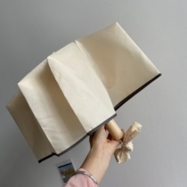 3fter Korean drama The same paragraph head-up meets you for photo glutinous glutinous rice white lovers folding umbrellas small and portable