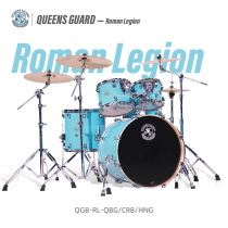 Nine beat musical instrument Royal Knight QG electroplating-pressure ring series drum set Childrens beginner professional play jazz drum