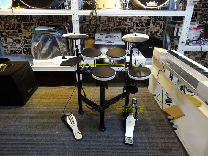 罗兰rolandtd4kptd4kp便携可折叠电鼓电子鼓架子鼓爵士鼓