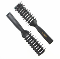 Spare ribs comb fluffy comb curly hair comb hair salon barber shop professional plastic anti-static household short hair styling for men and women