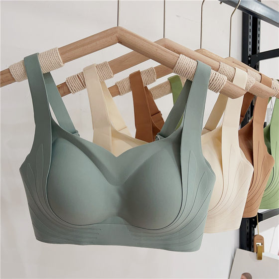 Japan's Tiraless underwear female small breast gathered on the steel ring, supporting the soft support to support the pair of breasts Japan's Tiraless underwear female small breast gathered on the steel ring, supporting the soft support to support the pair of breasts