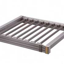 Damping telescopic trouser rack Wardrobe Pull Basket Multifunction Western Pants Rack First Accessories Box Classification Box Storage Basket Cloakroom Closeo