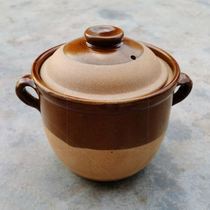 Household gas casserole stew soup soil jar high temperature stew meat open fire casserole soup simmering soup boiling medicine small crock pot