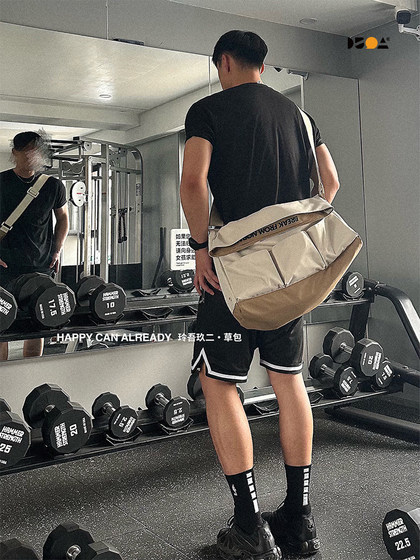 Lingwu Jiuer 스포츠 및 체육관 가방 남성과 여성용 대용량 여행 가방 건조 및 습식 분리 신발 창고 스포츠 훈련 Lingwu Jiuer 스포츠 및 체육관 가방 남성과 여성용 대용량 여행 가방 건조 및 습식 분리 신발 창고 스포츠 훈련