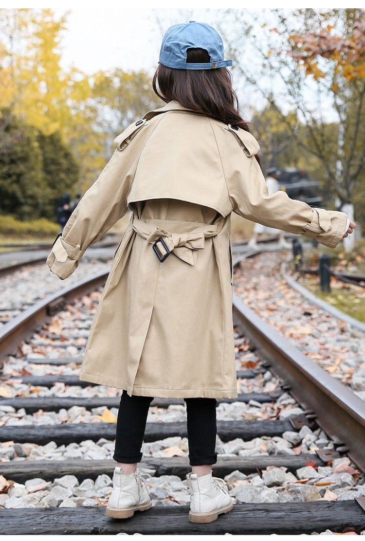 童杰网络制衣厂半披肩风衣