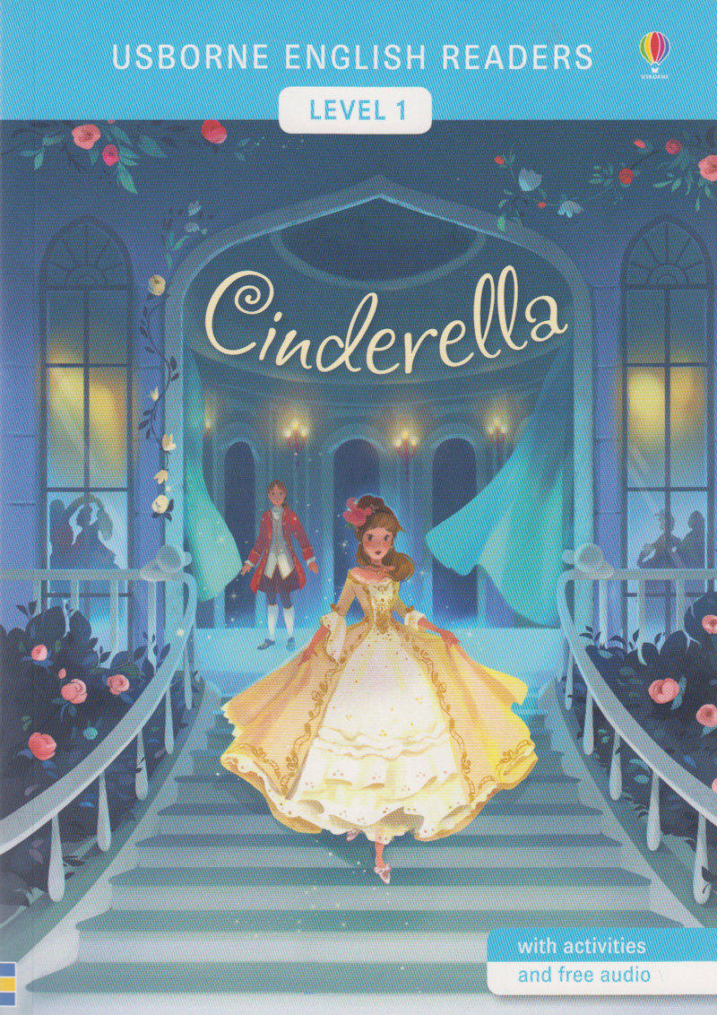 usborne原版英文 level 1 cinderella 儿童童话故事书 灰姑娘 4岁
