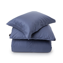 Lexington Italy imports cotton satin blue jacquard printed quilt cover sheet pillowcase