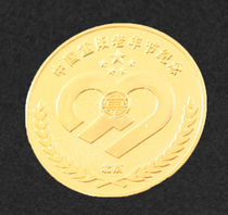 Metal badge customized badge commemorative coin brooch school emblem silver coin medal car friend association car logo custom logo