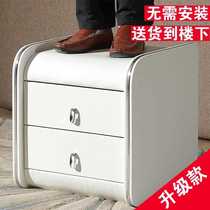 Bed Head Cabinet 2021 New Belt Lock Light Lavish Bed Head Cabinet Brief Modern Cortex With Lock Eurostyle Soft Bag Mini Real