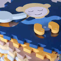 babygreat Taiwan baby crawl cushion splicing puzzle ground mat baby climbing cushion thickened single sheet 30CM