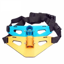 Lurekiller all metal strong belly top South oil Sea fishing iron plate boat fishing belt metal bracket gold Blue