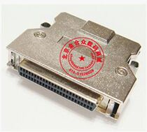 SCSI 50P DB type 50 core welding wire female head iron shell shrapnel 50P welded wire type female head